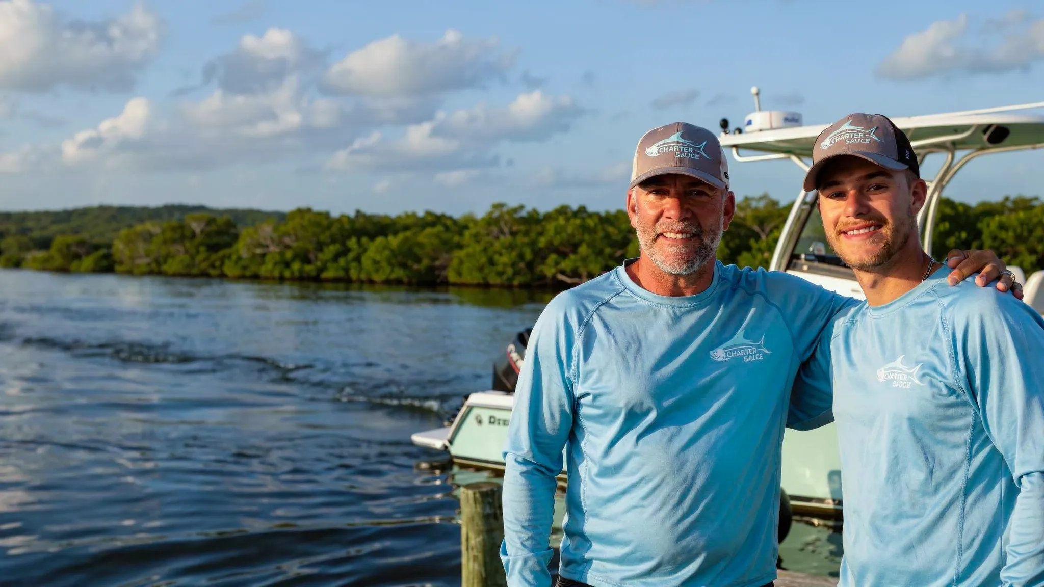 Meet your experienced Sarasota fishing guides for private charters on Sarasota Bay.